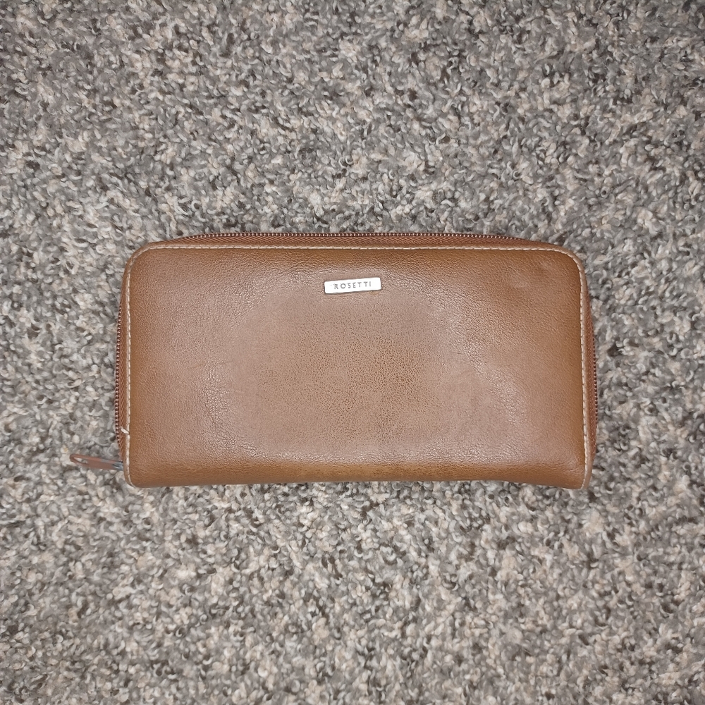 Rosetti Brown Leather Wallet